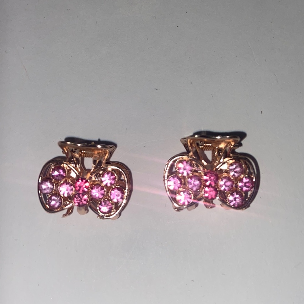 🌷NEW matching set of mini hair claw clips